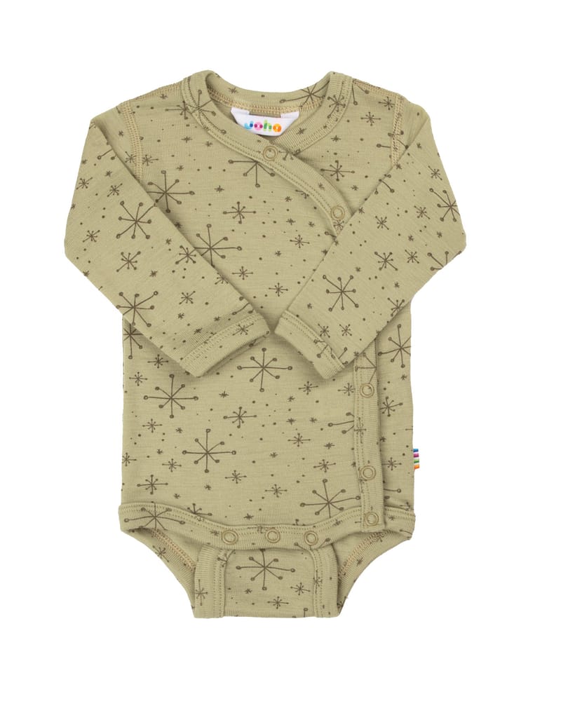 Omslagsbody Baby - 100% Merino | Basic