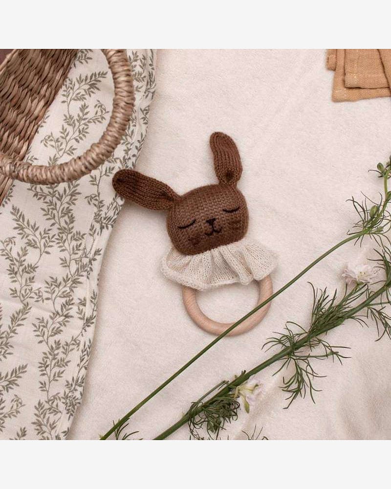 Bitering - Håndstrikket Alpakkaull og Lønnetre