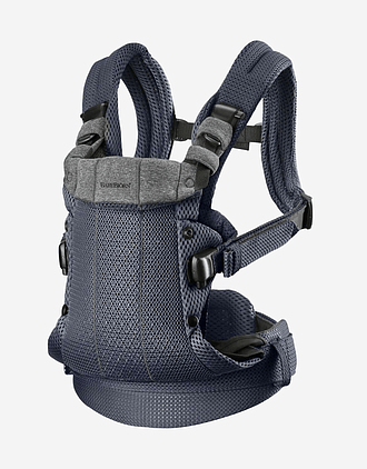 Bæresele Harmony - Front & Rygg - Ekstra Ryggstøtte | Baby Carrier 0-3år