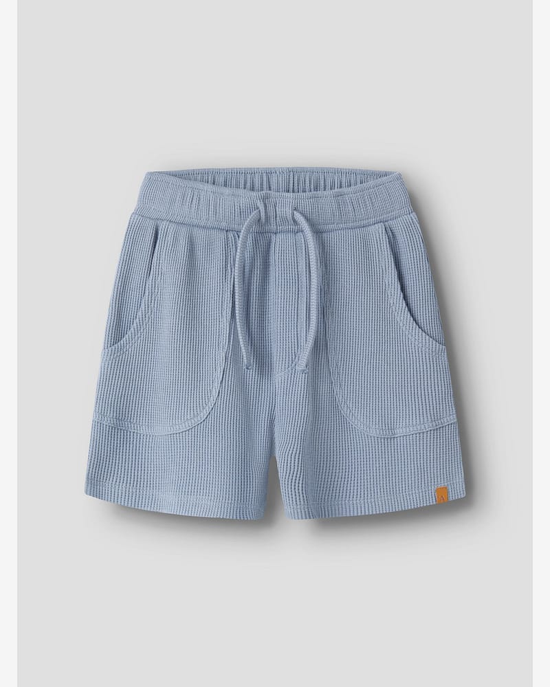Shorts Barn – Vaffelstruktur i Øko Bomull | NMMHARUN SWEAT SHORTS LIL