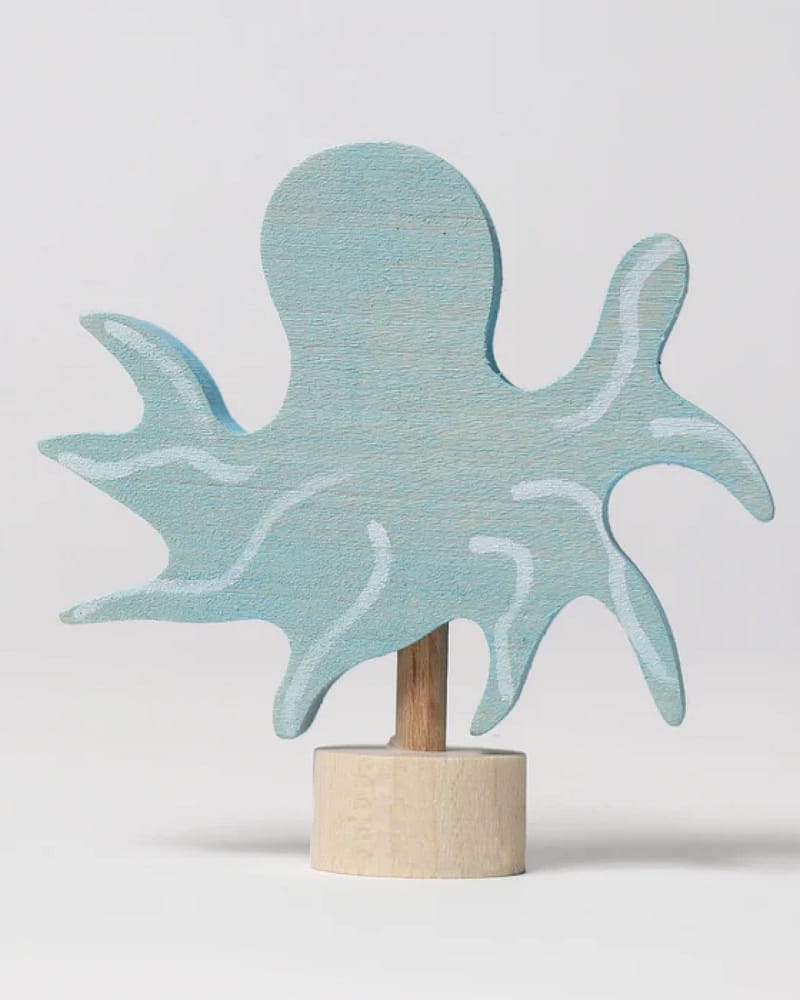 Blekksprut til Bursdagsring | Figur Grimms Lysestake