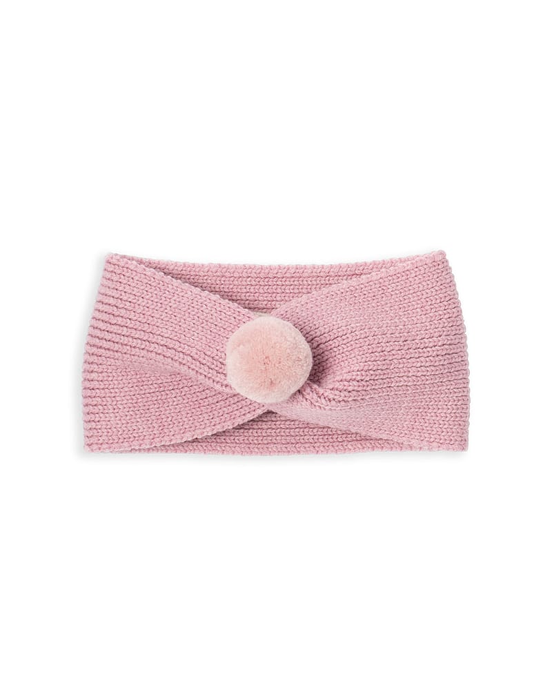 Pannebånd med dusk - 100% Merino | Hodebånd Pompon