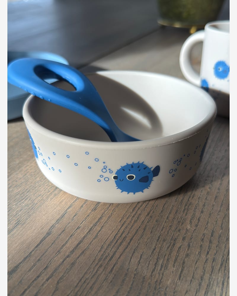 Spisesett i Silikon - 4pk | Vivi