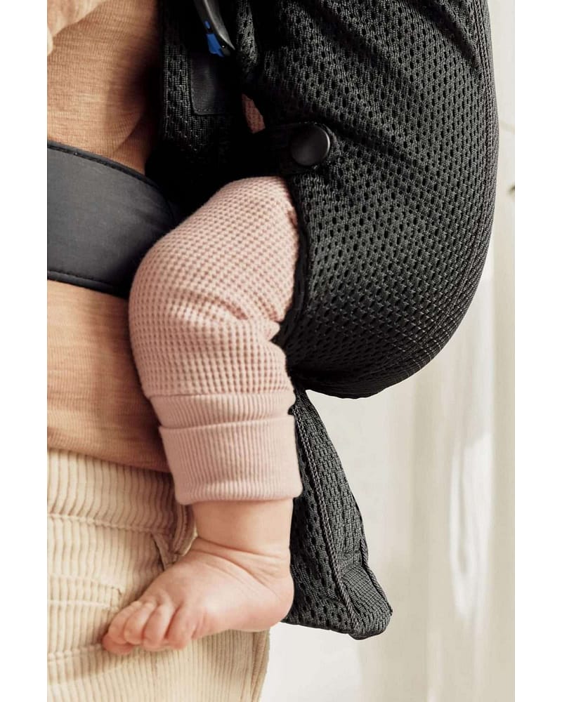 Mini Bæresele Nyfødt - Ekstra Nærhet - Baby Carrier 0-12m, Black
