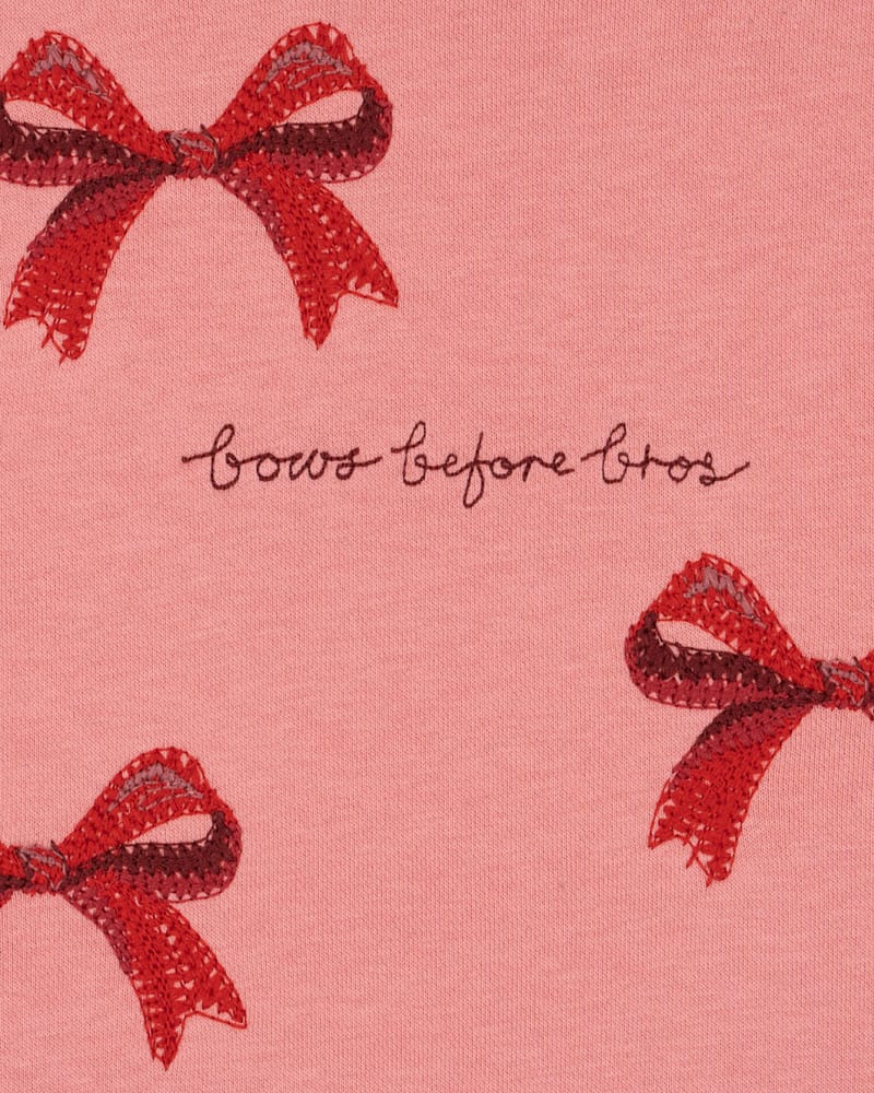 Kjole Barn med Print - Økologisk Bomull | Lou Bow Sweat Dress