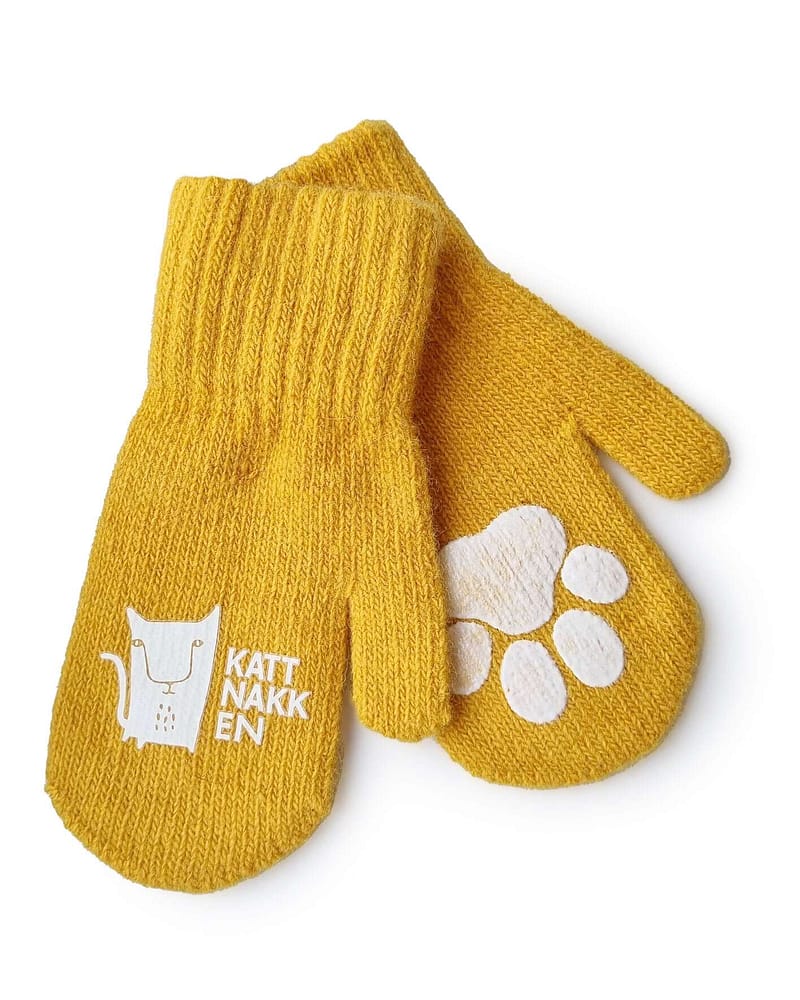 Kattnakken Magiske Ullvottar - Tynne Ullvotter m/ antiskli