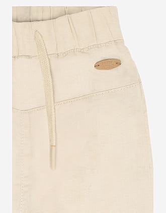 Bukse Baby m/ Høyt Liv - 73% Bomull, 27% Linen | HCTimon Cotton-Linen