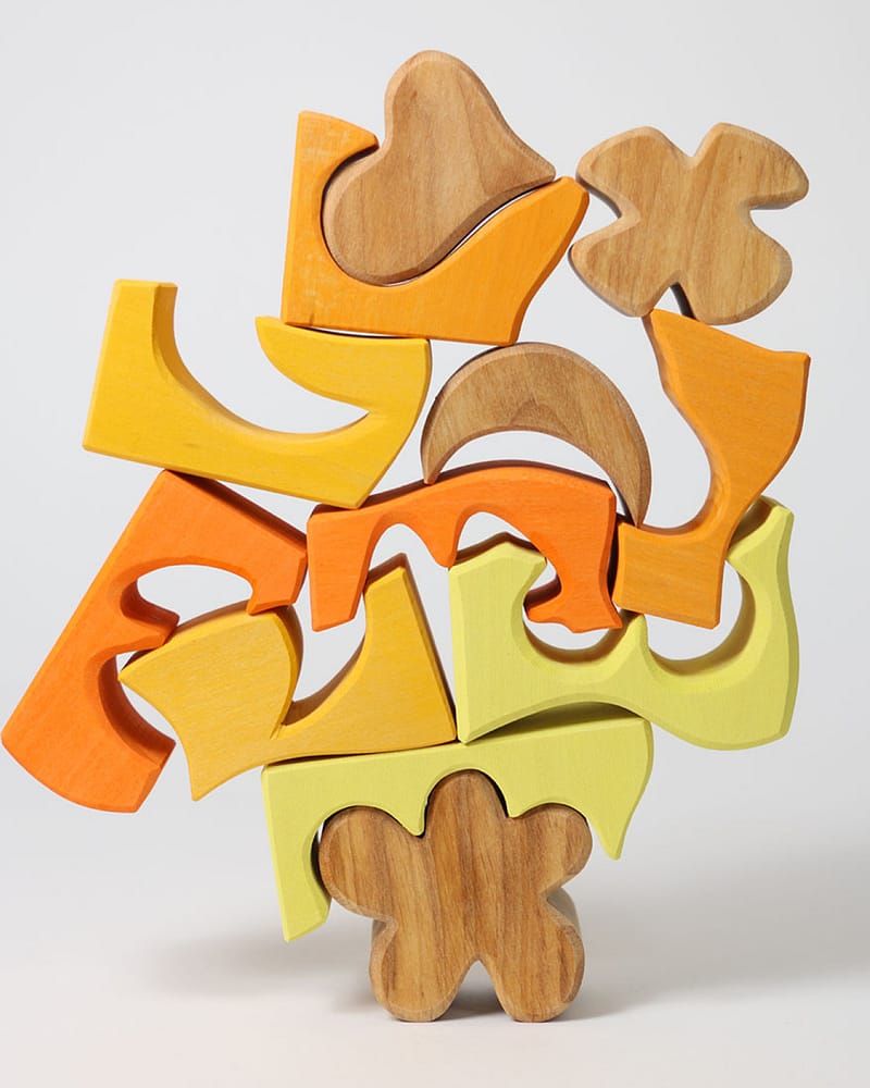 Byggesett og Puslespill - 8 klosser | Building Set