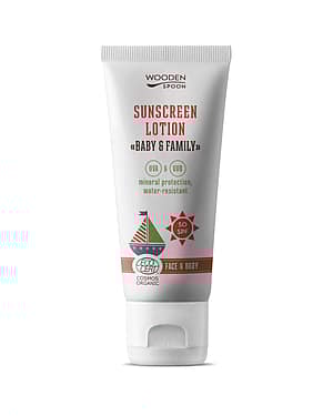 solkrem barn wooden spoon synscreen baby family spf50 100ml