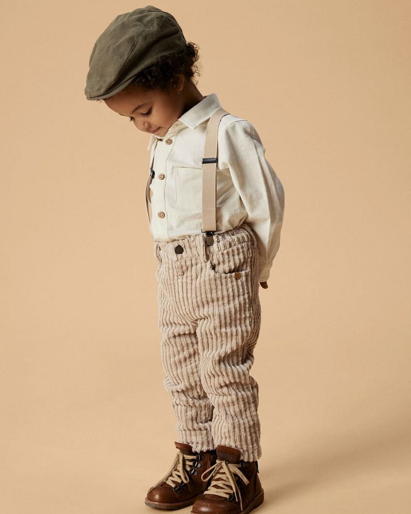 Skjorte Barn - 100% Øko Bomull | Hadam LS Loose Shirt