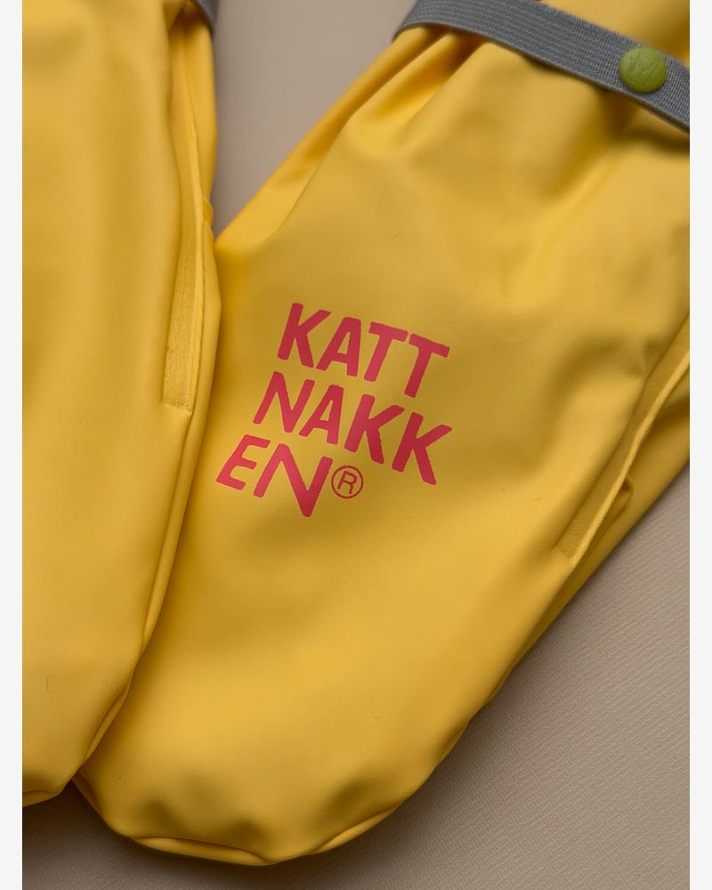 Regnvotter Barn M/ Fleecefôr | Vanntett 10.000 «Superkatten 2026»