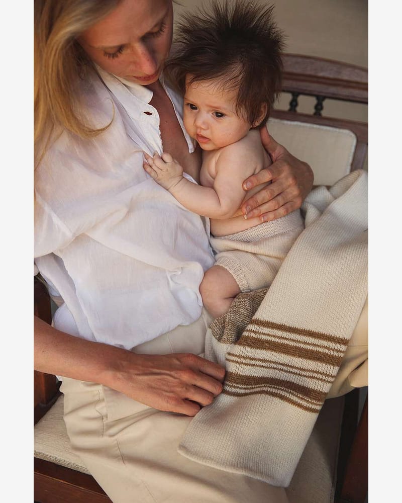 Babyteppe Ull - 100% Merino - Ubehandlet Ull - Gilbert
