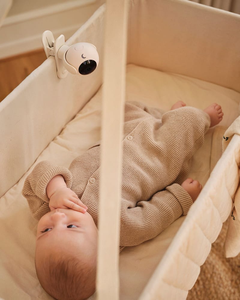 Moonboon Babycall med Kamera og AI-filter - App-styrt