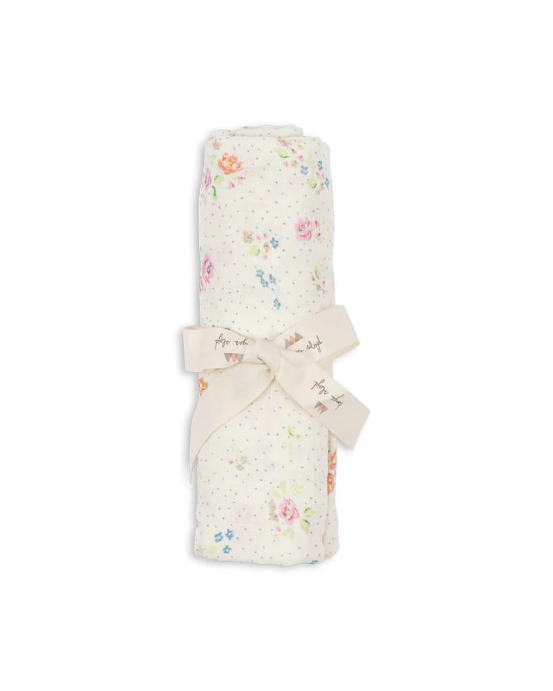 Swaddle Teppe - 100% Økologisk Musselin | 115x115cm