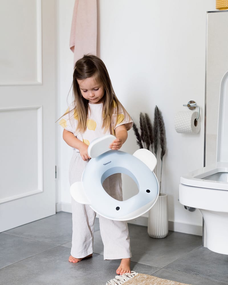 Toalettsete m/ Rygg- og Armstøtte - Komfortabel og Sklisikker