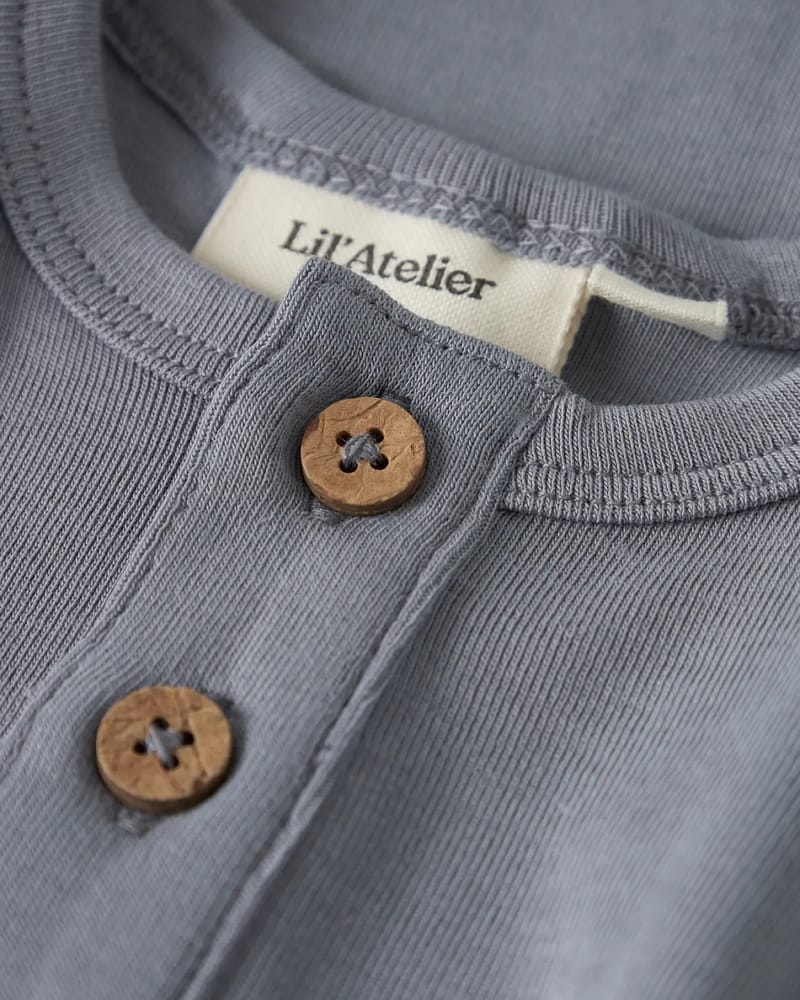 Body Langermet - Jersey, Øko TENCEL | NBMGEO LOM LS SLIM BODY LIL