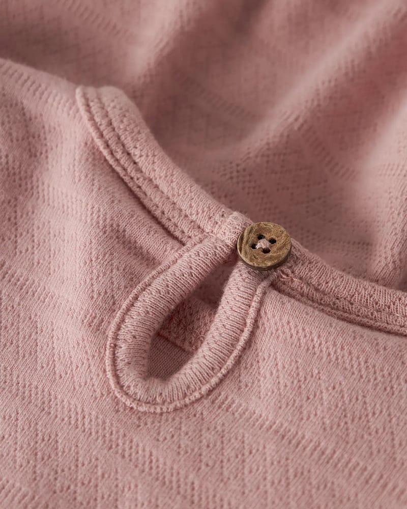 Kjole Baby M/ Volanger - Øko Bomull | NBFDIMIA LS BODY DRESS LIL 13253501