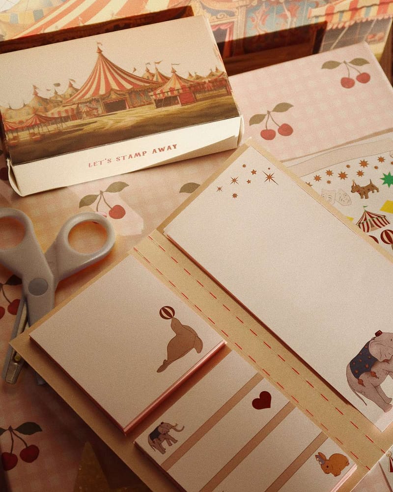 Brevsett Barn - Hobby, Skrivesaker og Klistremerker | Stationary Set