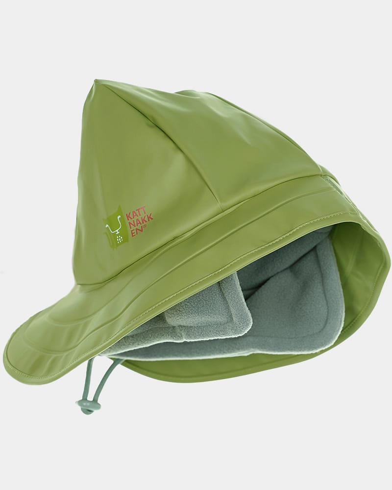 Sydvest Barn M/ Fleecefôr og øreklaffer | Vanntett 10.000