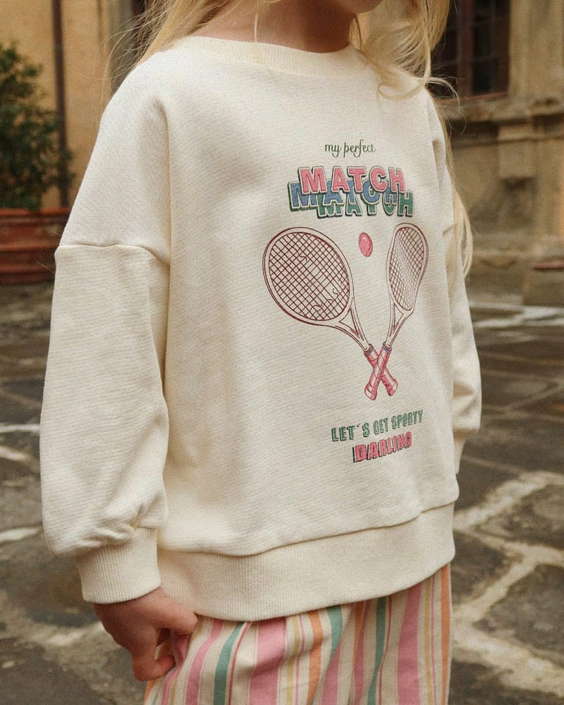 Genser med Print - 100% Øk. Bomull - Loupy Lou Sweat Shirt OCS