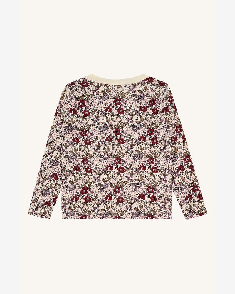 Trøye Langermet - Ull/Bambusviskose | Abba Flor