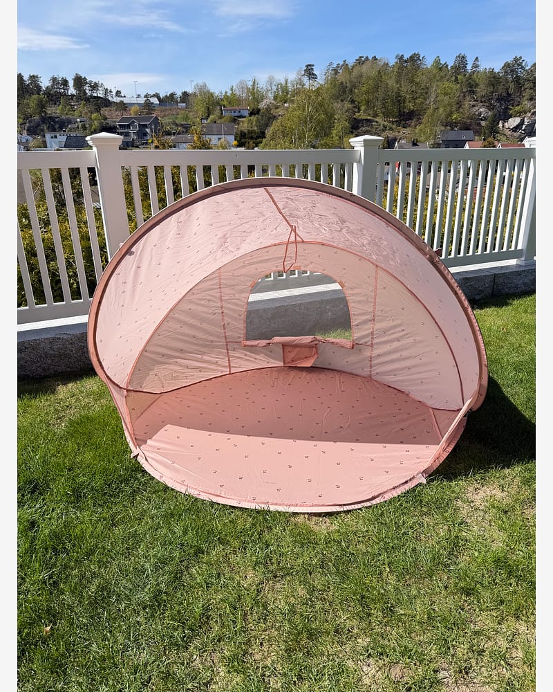 UV Telt Baby, Stort - Strandtelt Pop-up UV50+ | 115x125 cm