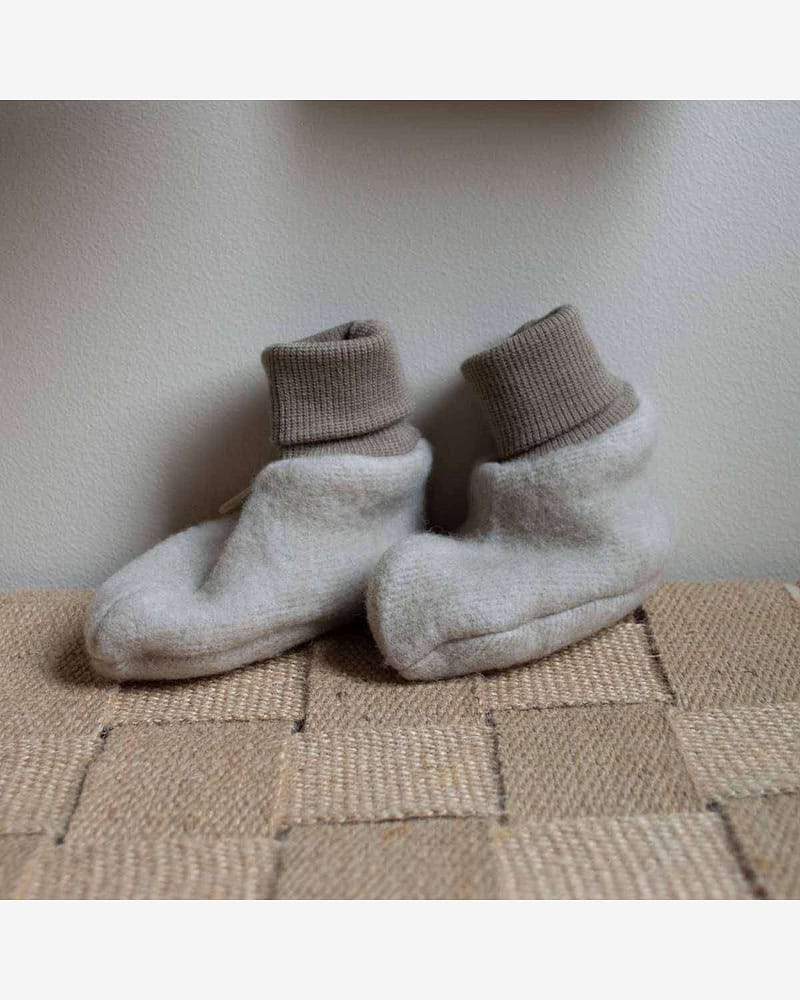 Babysokker i ullfleece