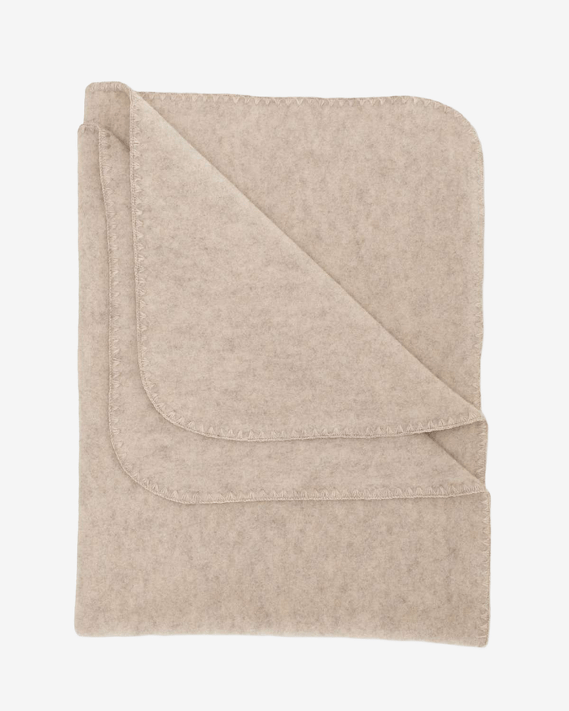 Ullteppe Baby - Varm Ullfleece 100% Ubehandlet Ull | 80x100 cm