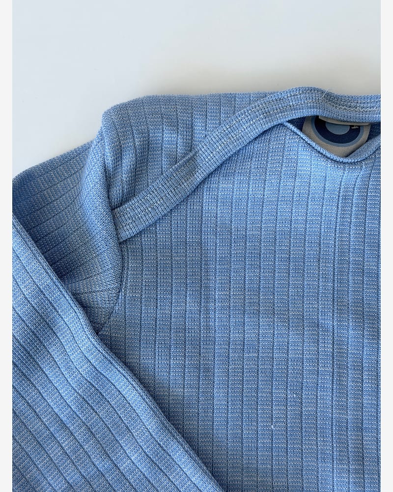 Body Rib – 45% Bomull, 35% Merino, 20% Silke – Ubehandlet Ull