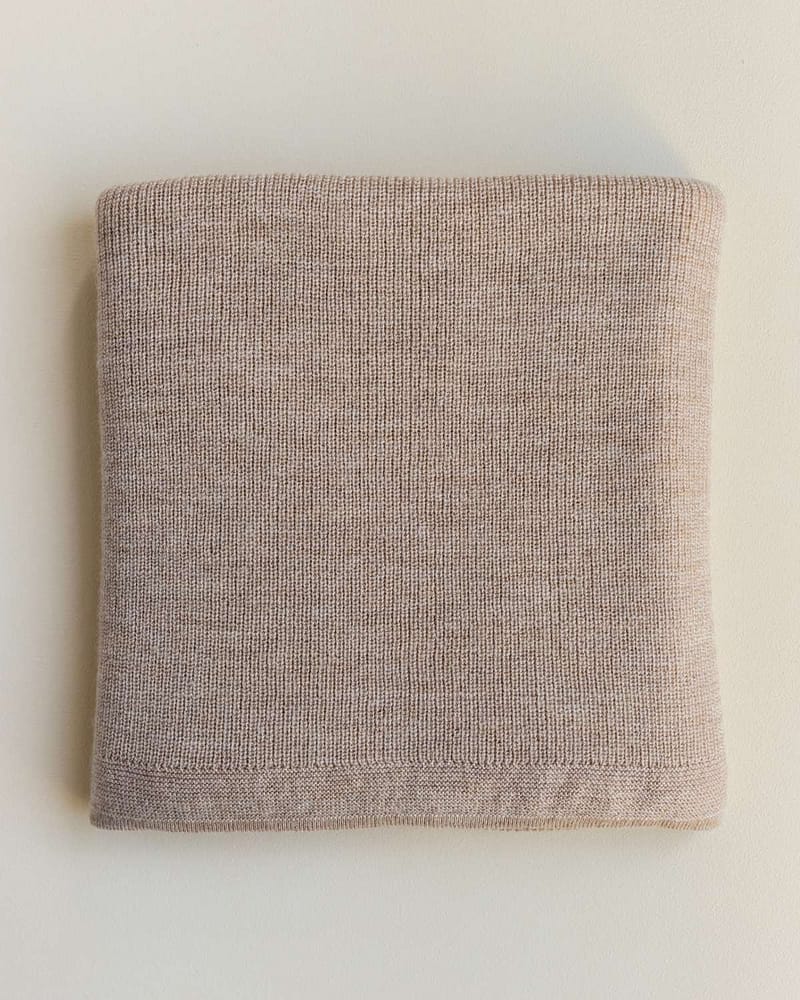 Babyteppe Ull, Medium Tykt - 100% Merino, Ubehandlet | Felix, Sand