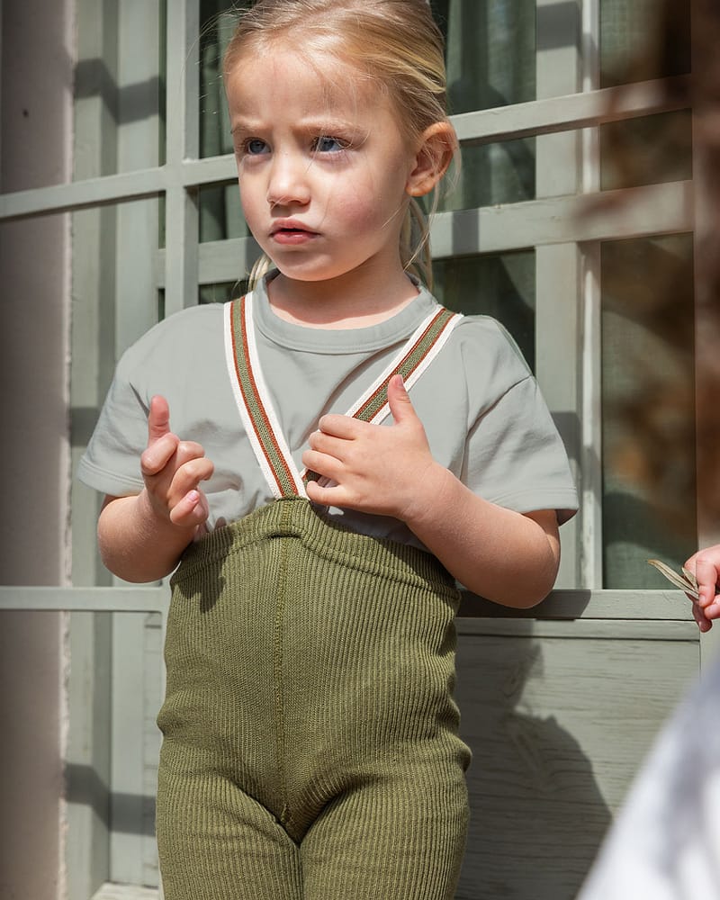 Shorts Tights m/ Seler - 100% Øko Bomull | Shorty Tights Rib