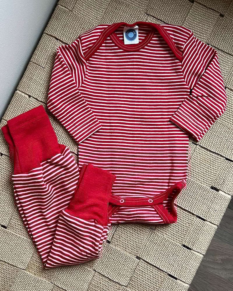 Ullbukse m/ dobbelt liv – 70% Merino, 30% Silke – Ubehandlet Ull