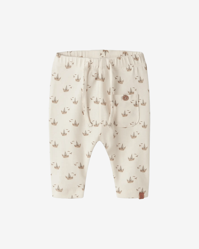Bukse Baby m/ Justerbar Midje - Jersey, Øko TENCEL | NBMGAYO LOOSE PANT LIL