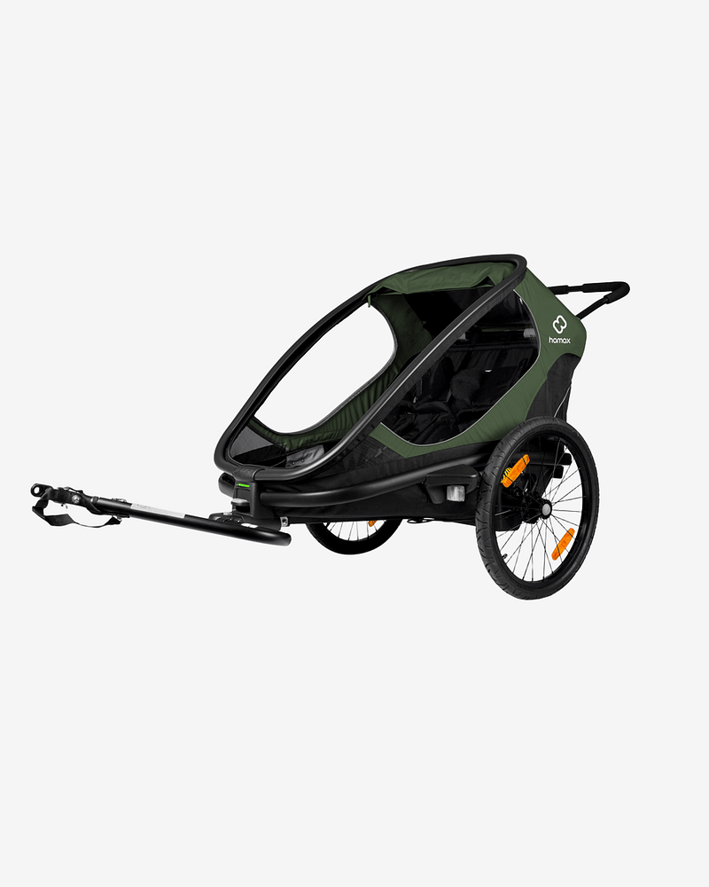 Hamax Outback Sykkelvogn & Barnevogn, 2-Seter | Double Bicycle Trailer