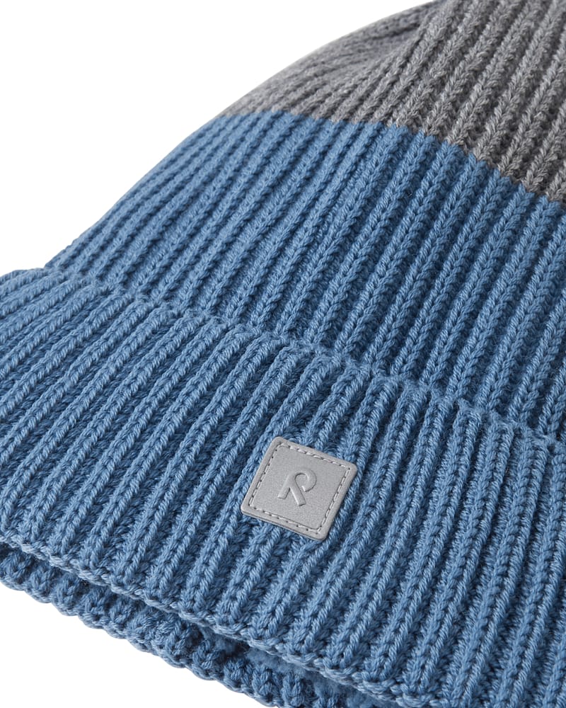 Beanie i ullstrikk - Fleecefôr og Vindstopper, Synlig i Mørket | Pilke