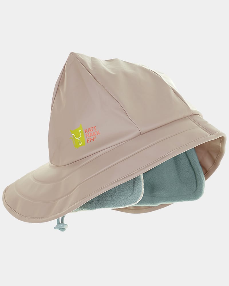 Sydvest Barn M/ Fleecefôr og øreklaffer | Vanntett 10.000