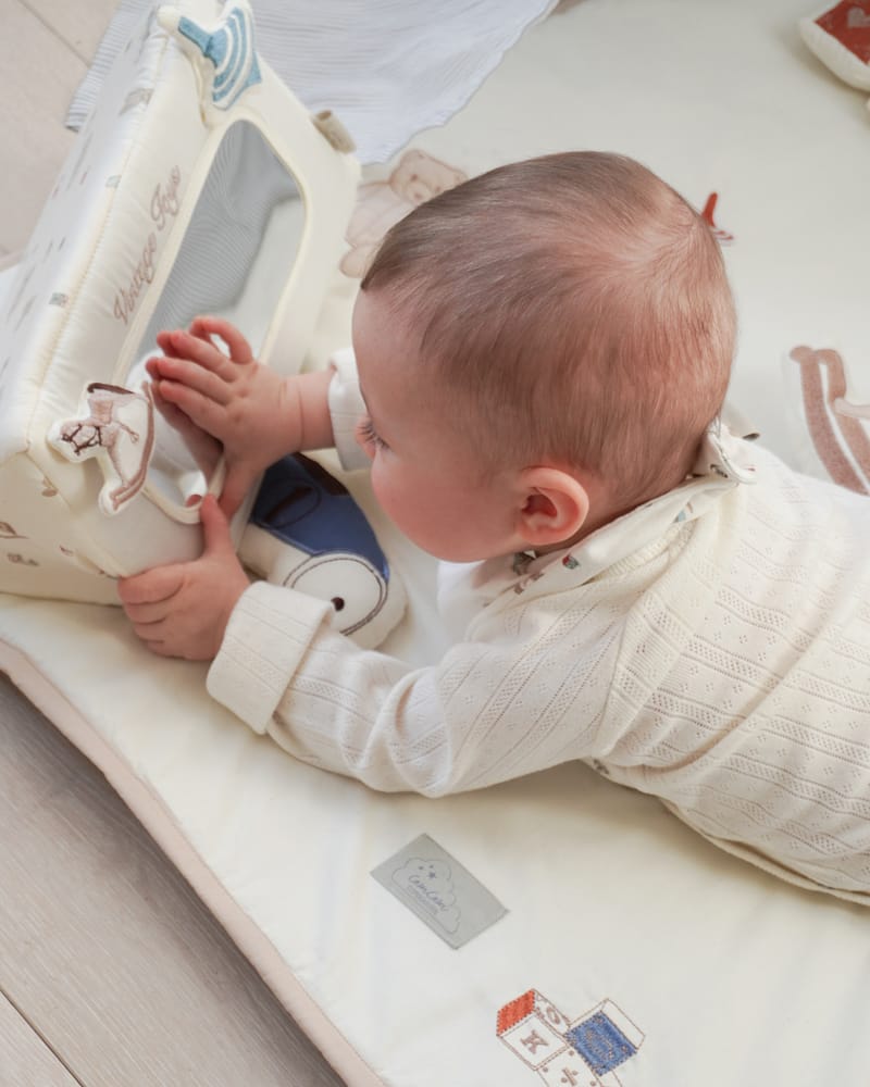 Lekespeil til lekematte - Økologisk | Tummy Time Mirror