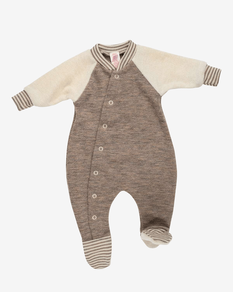 Ullpysj Baby m/ fot - 100% Ull-Frotte