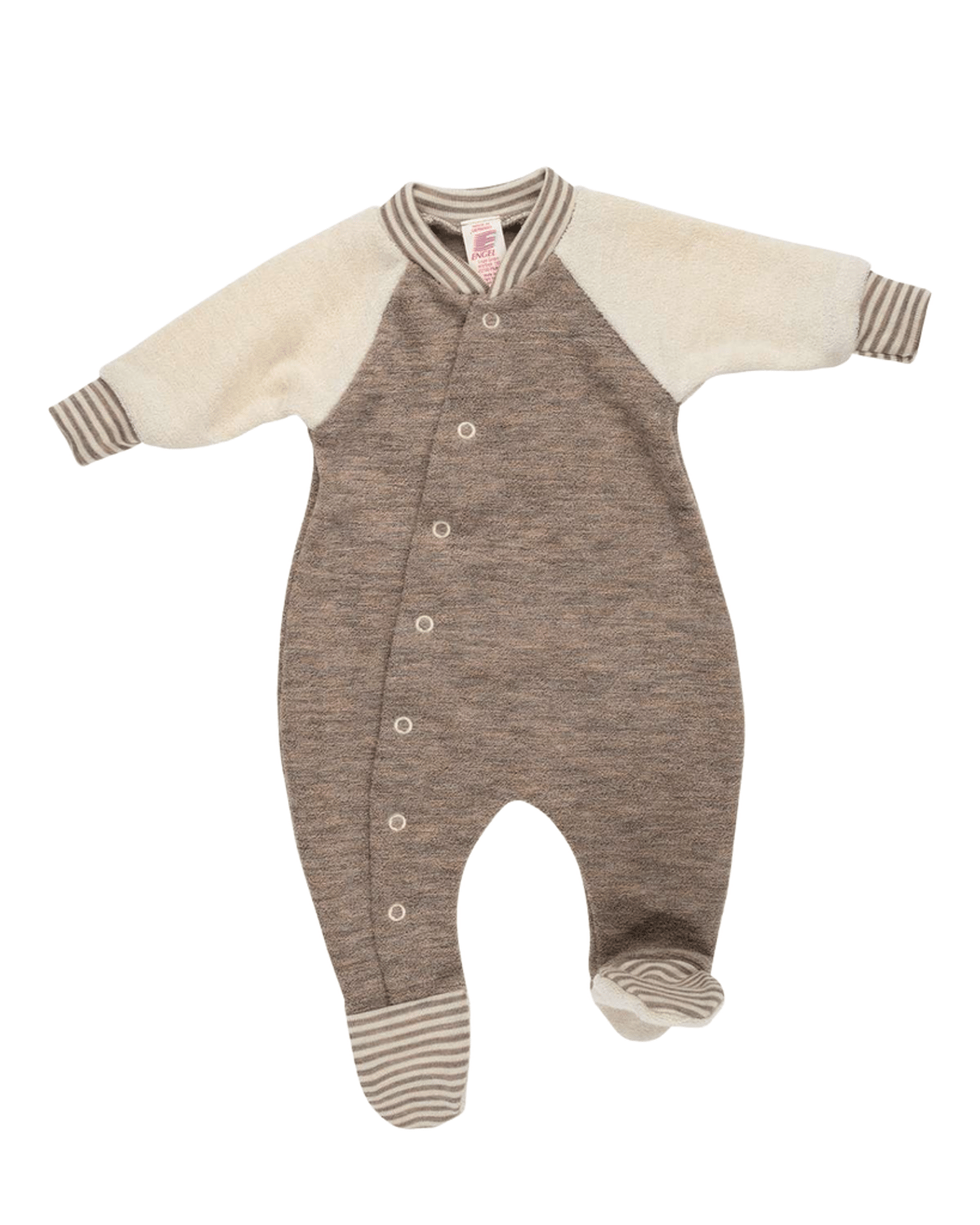 Ullpysj Baby m/ fot – 100% Ull-Frotte