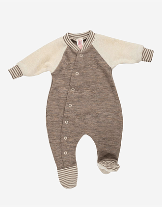 Ullpysj Baby m/ fot - 100% Ull-Frotte