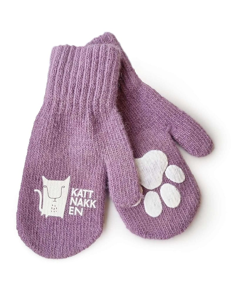 Kattnakken Magiske Ullvottar - Tynne Ullvotter m/ antiskli