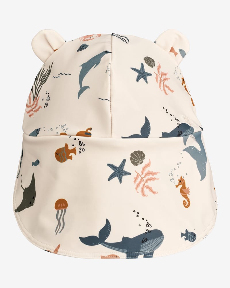 Solhatt UV 40+ - Badehatt m/ Nakkeskygge | Senia Sun Hat With Ears