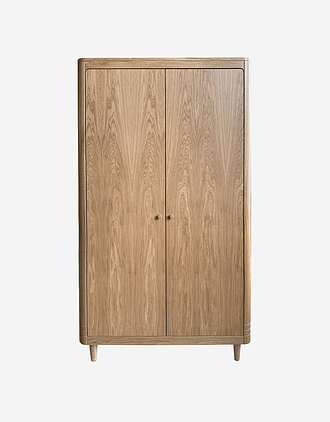 Romslig Garderobeskap, Barnerom - 100% Tre | Nature wardrobe