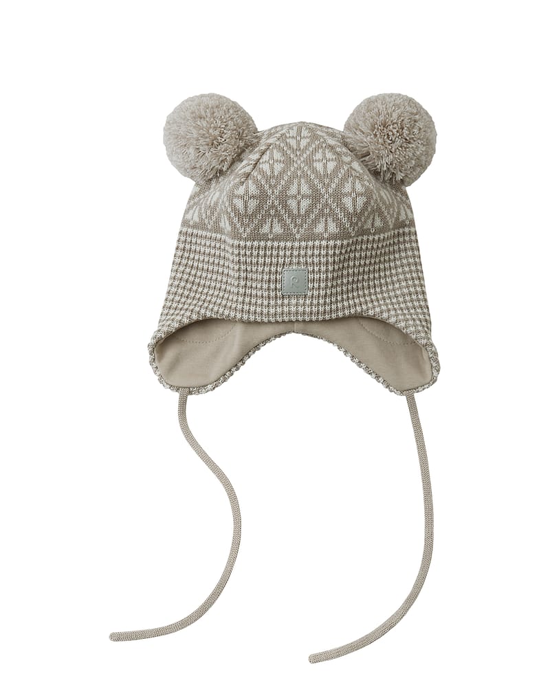 Ullue med ører og øreklaffer med vindstoppere | Kuuru