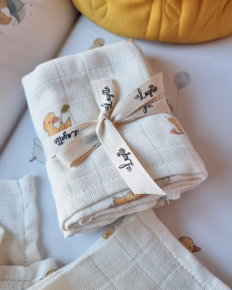 Vaskekluter 5pk - 100% Øko Bambus - 30x30cm