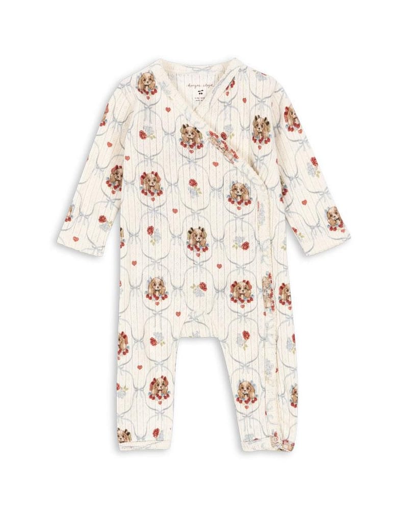 Heldress med Omslag - Øko Jersey | Basic Newborn Onesie