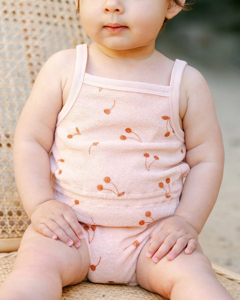 Romper Singlet - Terrystoff i Øko Bomull | Terry Cinch Romper