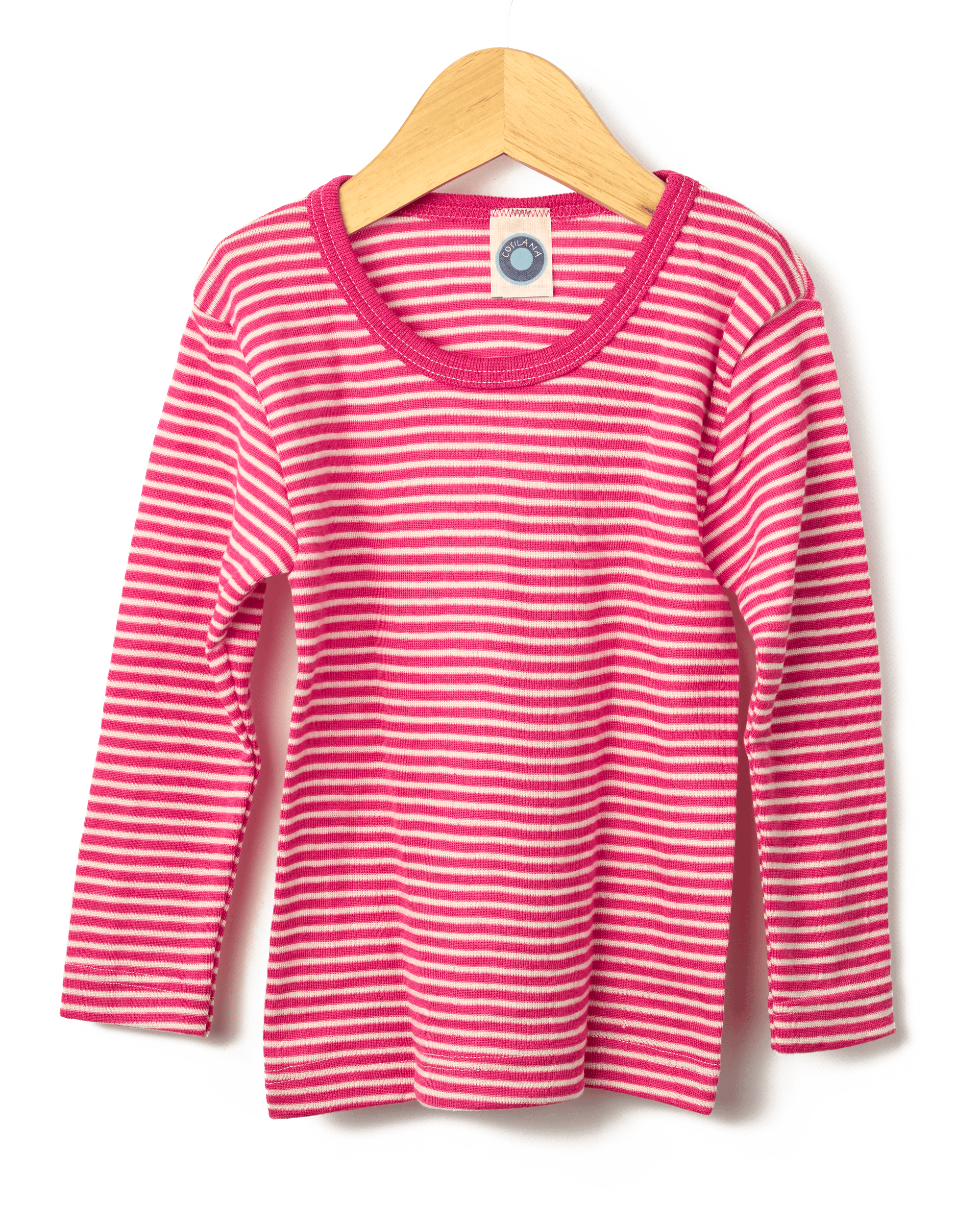 Ulltrøye Langermet – 70% Merino, 30% Silke – Ubehandlet Ull