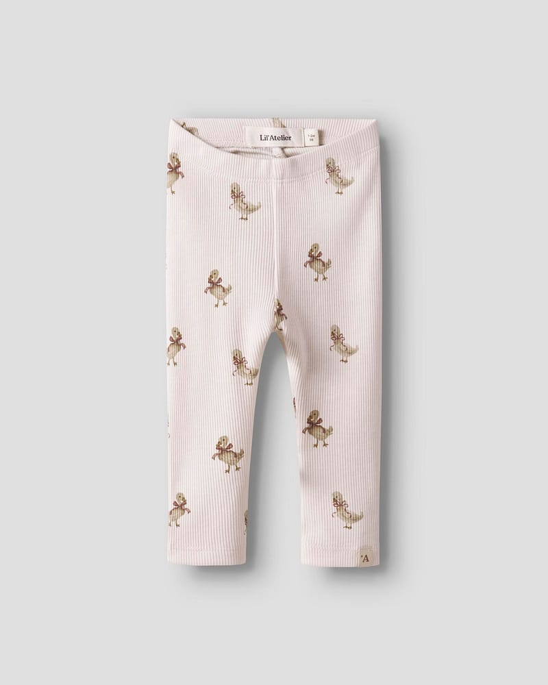 Leggings Baby - Ribb, Øko TENCEL | LAVO ELF SLIM LEGGING LIL NOOS