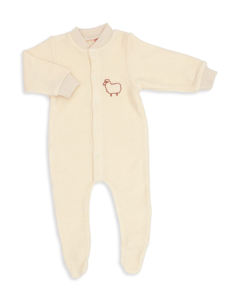 Ullpysj Baby m/ fot - 100% Ull-Frotte